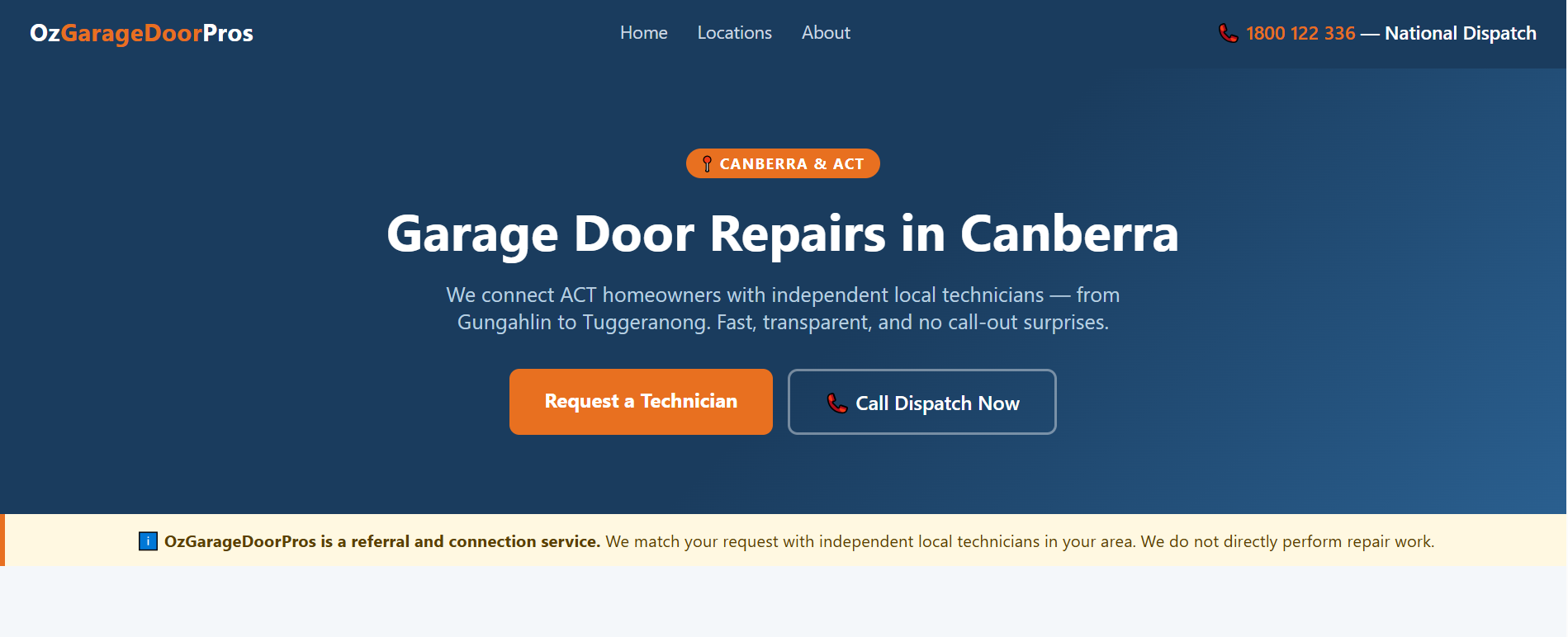 Site screenshot preview