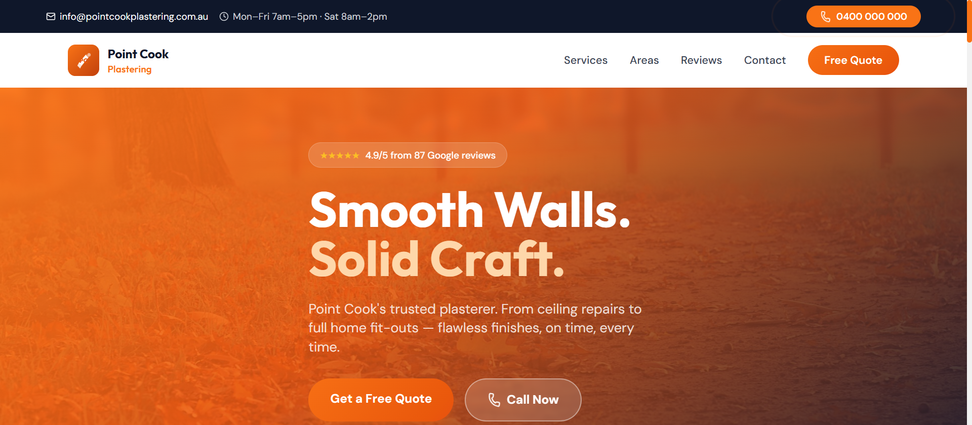 Site screenshot preview