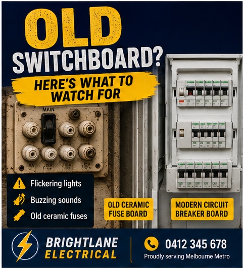 Sample post graphic - switchboard warning signs
